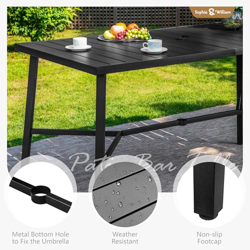 7 Piece Bar Height Patio Set (7 Count)