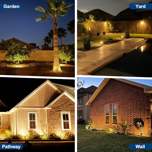 Solar Spot Lights Outdoor (10 Count)