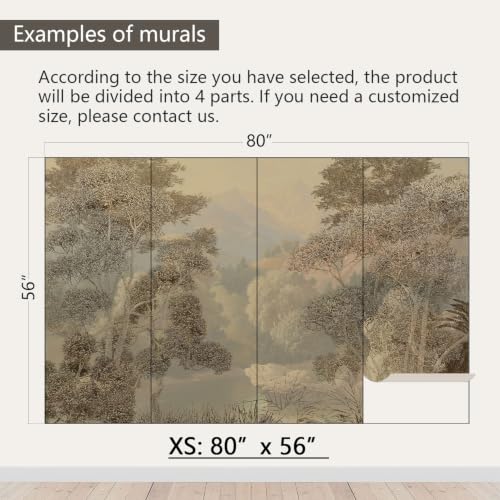 Tropical Jungle Peel and Stick Wallpaper Forest Walls Mural