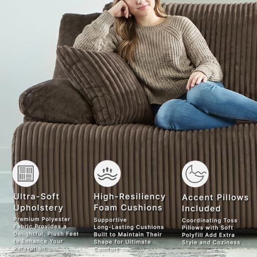 Reclining Sectional Loveseat Sofa Couch (2 Count)
