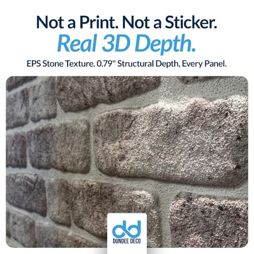3D Wall Panels Faux Brick (10 Count)