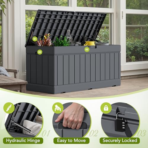 78 Gallon Deck Box