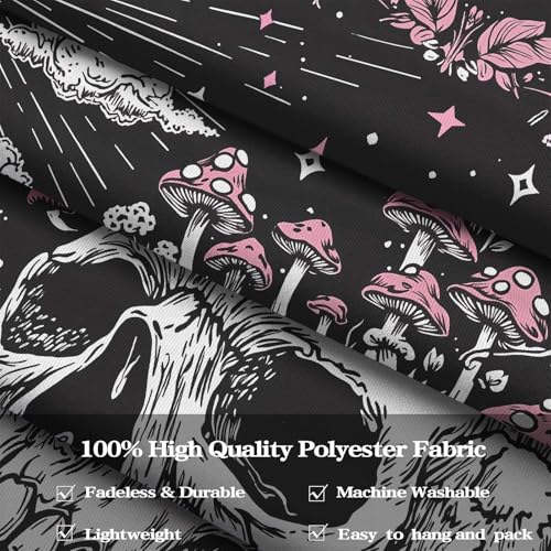 Skull Mushroom Tapestry