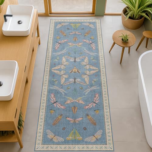 2x7 Washable Bedroom Runner Rug (14 Sq Ft)