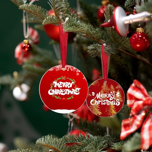 54 pcs Metal Sublimation Ornament Blanks (22 Count)
