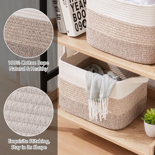 Storage Basket for Organizing 3 Pack (3 Count)