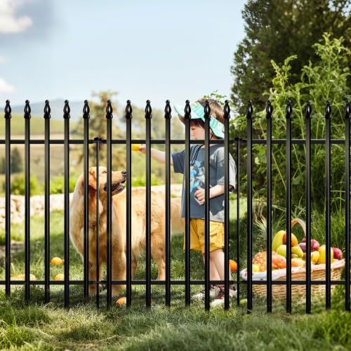 42" H x 12.5Ft Metal Garden Fence (36 Sq Ft)