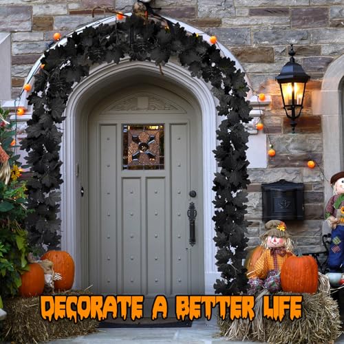 2 Pack 5.7FT Halloween Garland (11.4 Foot)