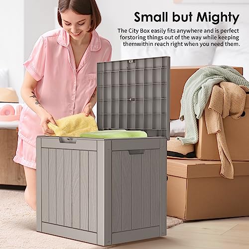 Deck Boxes 30 Gallon Outdoor Storage Box for Patio Cushion