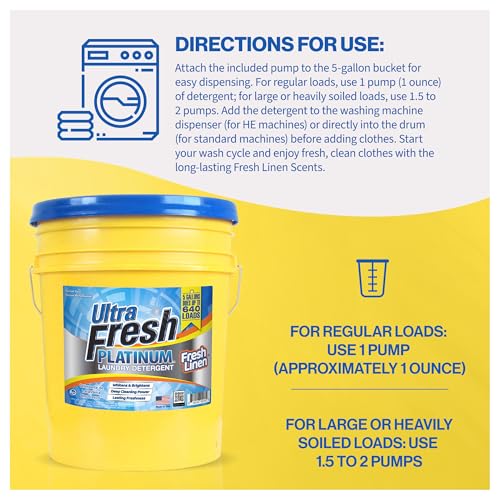 Platinum Laundry Detergent (640 Fl Oz)