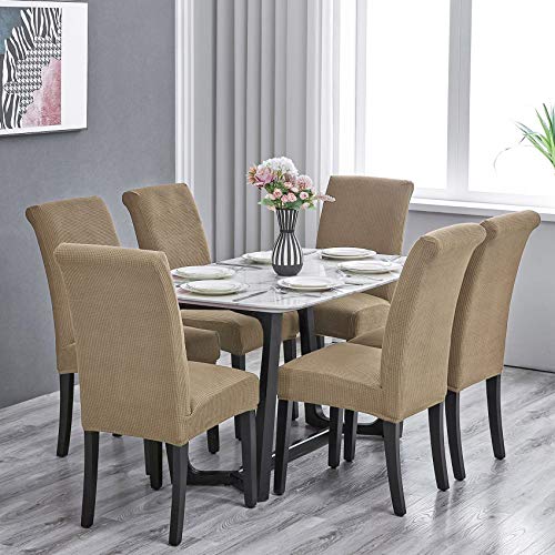 Stretch Chair Covers for Dining Room Set of 2
