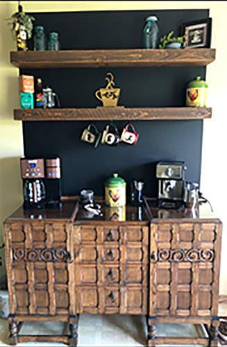 30 Inch Wooden Floating Shelves for Wall