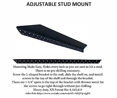 18 inch Wooden Floating Shelves for Wall