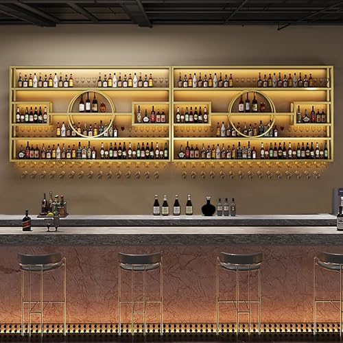126in Large Wall Mounted Wine Rack