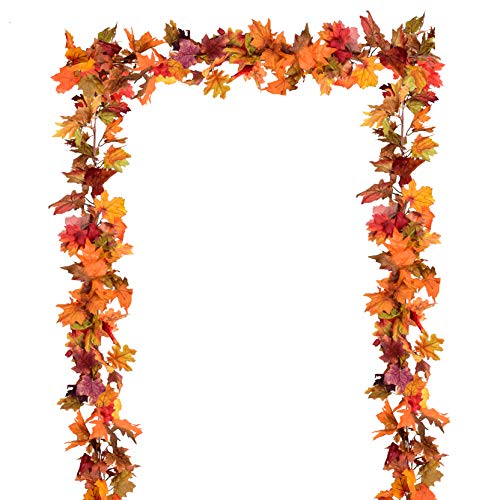 2 Pack Fall Maple Leaf Clearance (11.8 Foot)