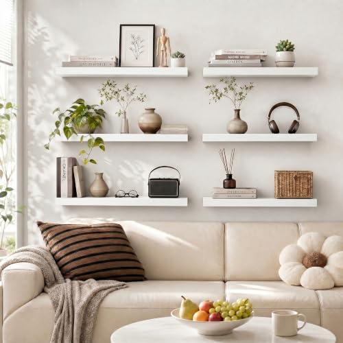 16 inchs Floating Shelves for Wall Set of 2