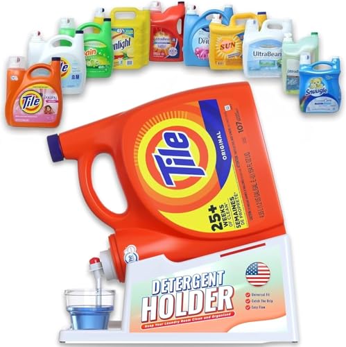 Liquid Laundry Detergent Holder Stand with Drip Tray