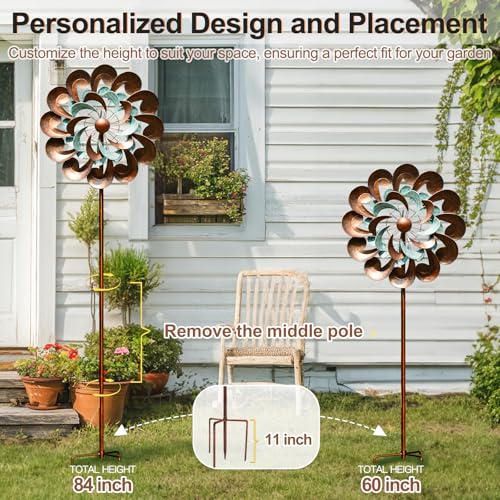Wind Spinners for Yard and Garden Large