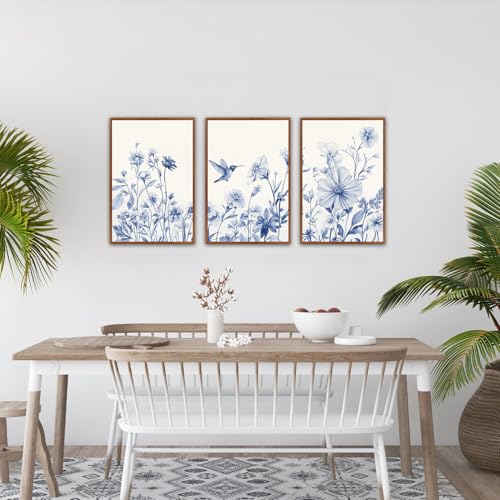 Chinoiserie Floral Wall art