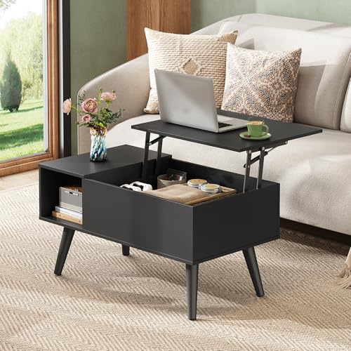 Lift Top Coffee Table with Hidden Storage