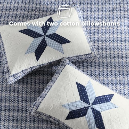 Handmade Quilted 100% Cotton King Comforter Set for Bed