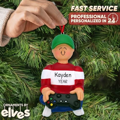 Personalized Video Game Ornament