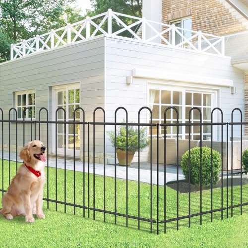 36” x 12’ Outdoor Metal Garden Fence (217.8 sq ft sq ft)