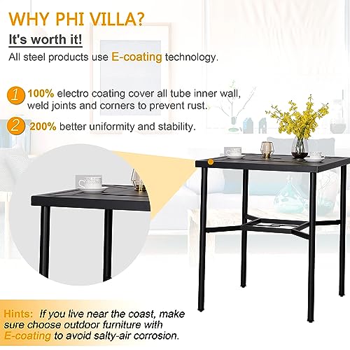 5 Piece Patio Dining Set Bar Height (5 Count)