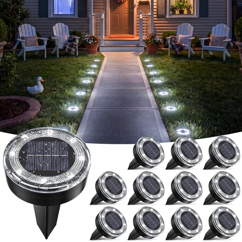Mini Solar Ground Lights (12 Count)