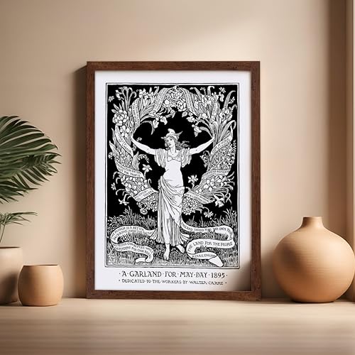 Vintage Walter Crane Poster
