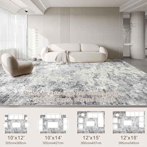 10x12 Area Rug Living Room Rugs (24 Count)