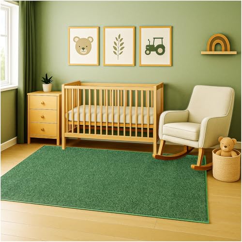 Soft & Colorful 9' x 9' Kids Classroom Area Rug
