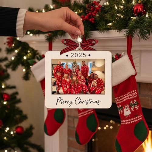 2025 Christmas Ornament Picture Frame