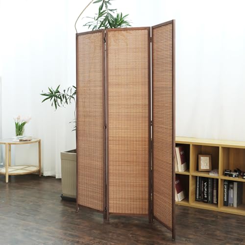 3 Panel Bamboo Room Divider
