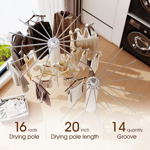 Tripod Clothes Drying Rack (16 Count)