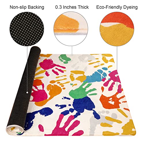 Colorful Kids Rug for Playroom