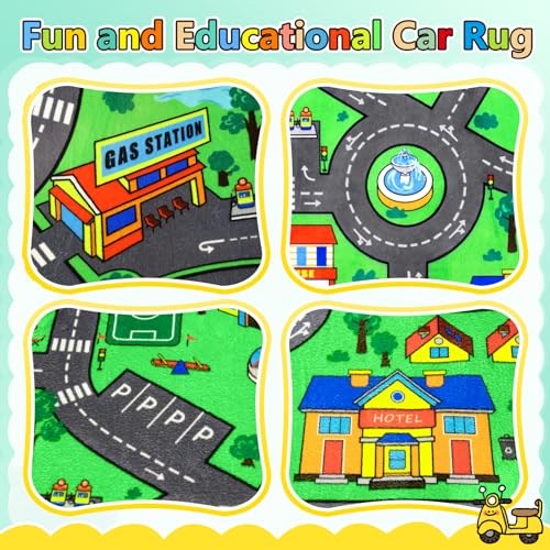 Road Rug for Kids (15 Sq Ft)