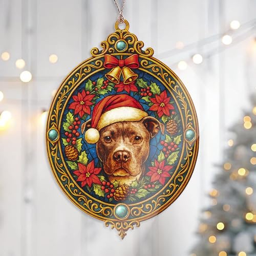 Pitbull Ornament
