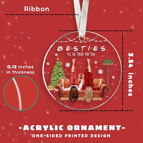 Best Friend Ornaments for Christmas Tree