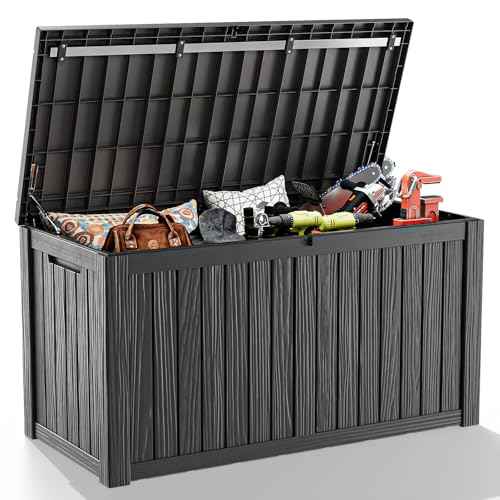180 Gallon Resin Deck Box