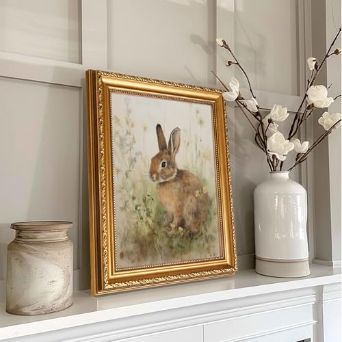 Vintage Gold Framed Wall Art for Home Decor