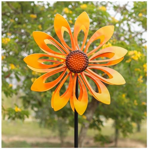 Sunflower Garden Wind Spinners