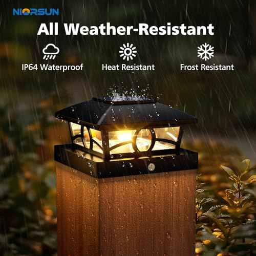 Solar Post Cap Lights (6 Count)