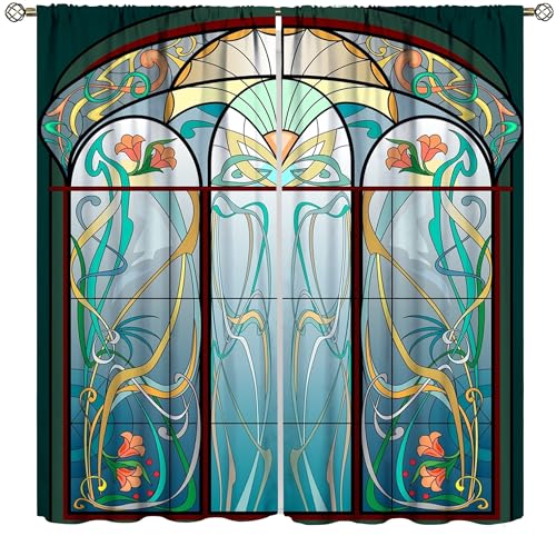 Stained Glass Curtains
