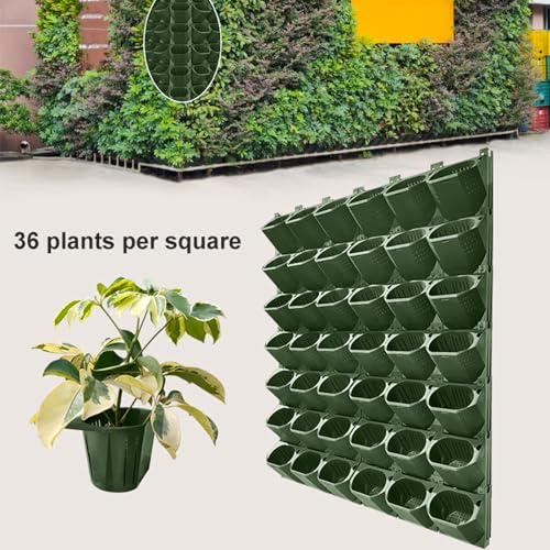 36 Pockets Self Watering Wall Mounted Vertical Planter