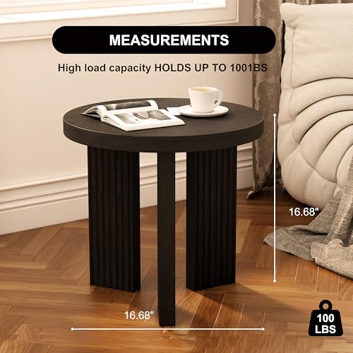 17.52" Small Round Side Table