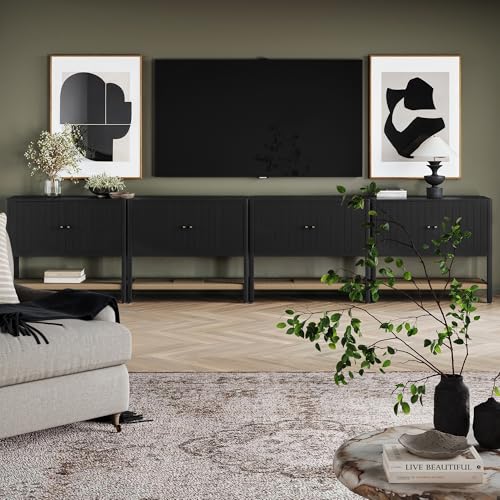 Meads Mid Century Modern Cabinet or TV Stand with Doors