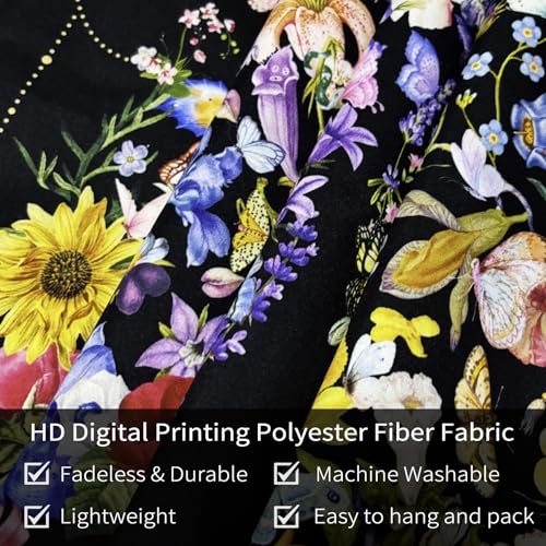 Floral Tapestry Wall Hanging Cute