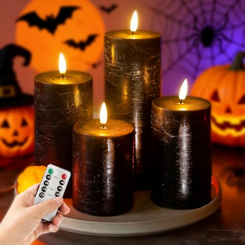 Halloween Flameless Candles (4 Count)