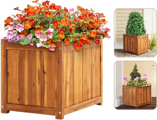 Hardwood Outdoor Flower Box